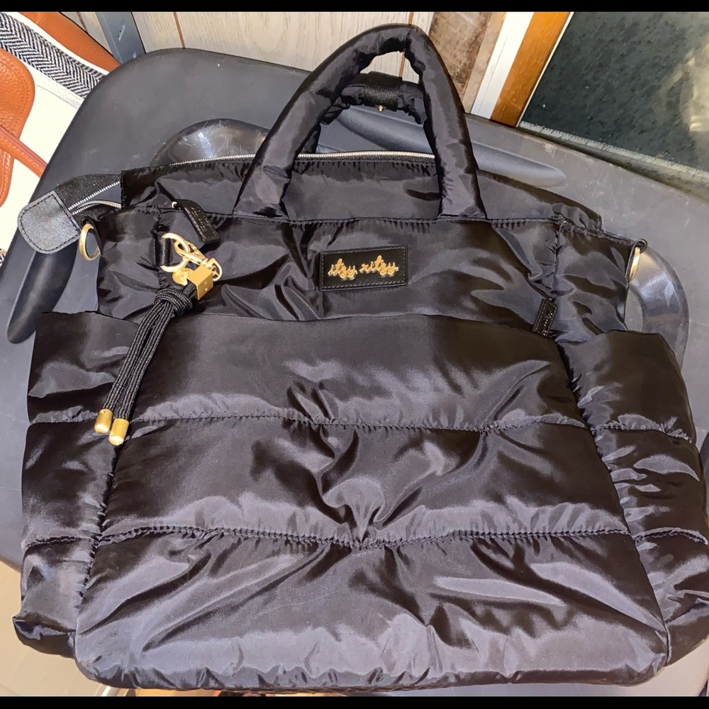 Itzy Ritzy Dream Convertible Diaper Bag - Midnight Black